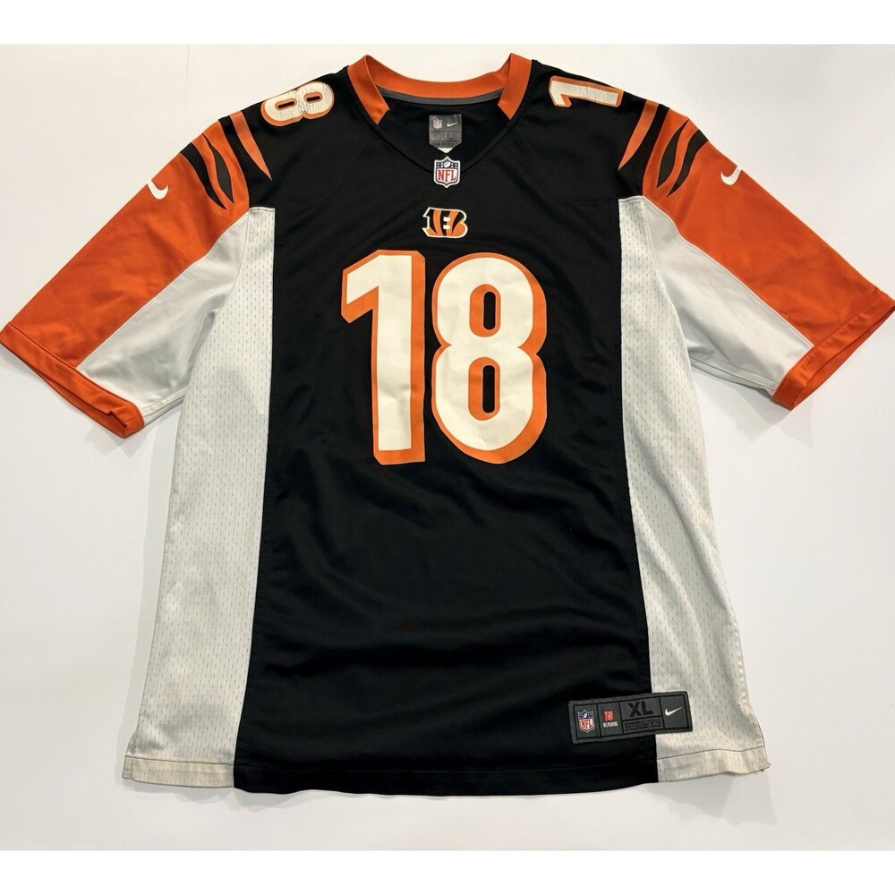 AJ Green Large Jersey #18 Cincinnati Bengals NFL Nike On Field Jersey Men’s XXL